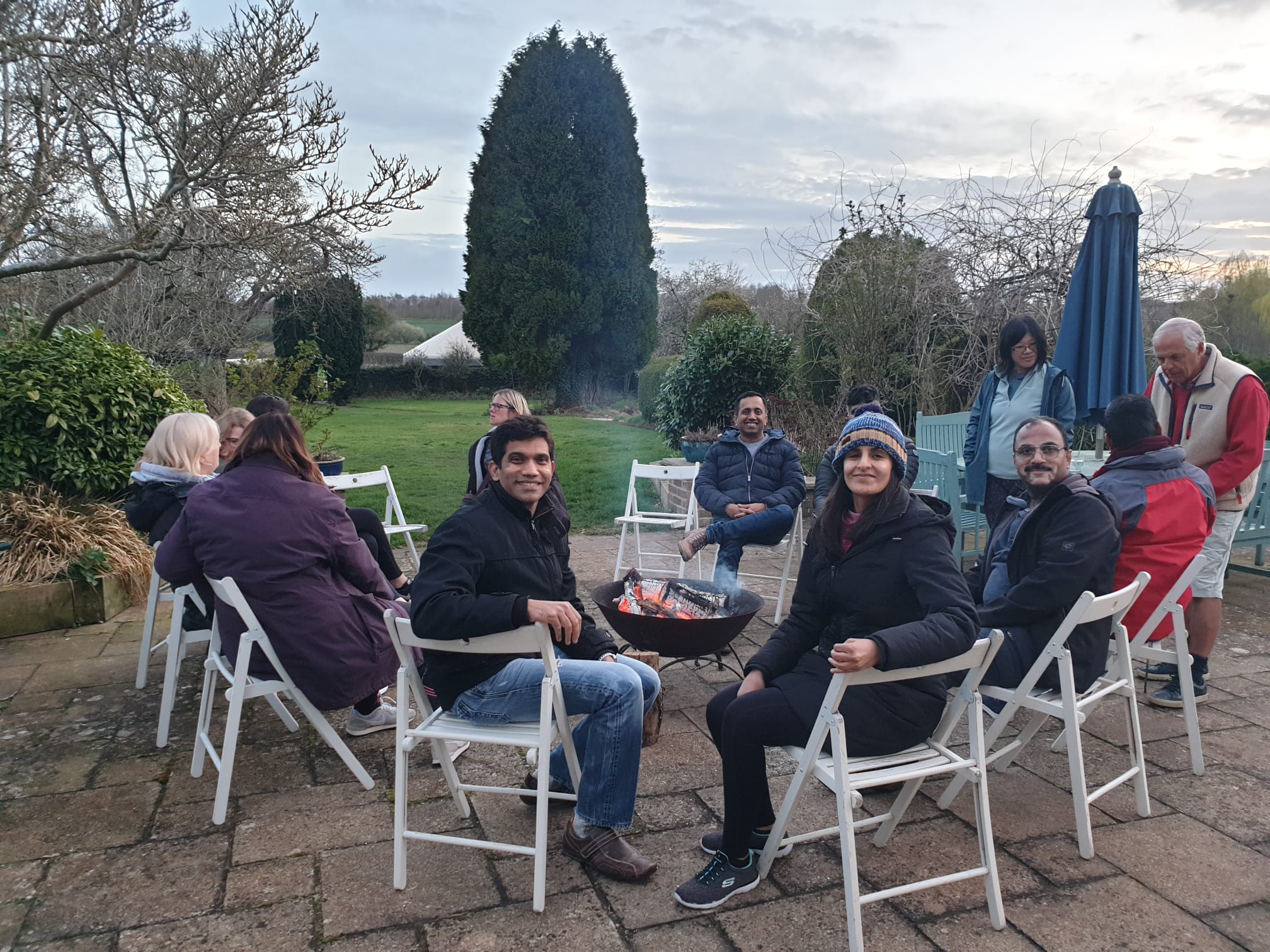 NHS_GP_Day_Recharge_Retreat_Mental_Fitness_Wellbeing_Firepit_relaxation